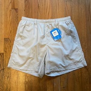 MENS MEDIUM GRAY PFG NETTED SHORTS